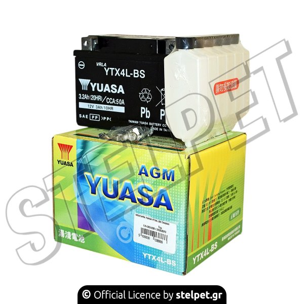 ΜΠΑΤΑΡΙΑ YUASA YTX4L-BS