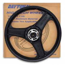 Ζάντα εμπρός Honda Supra 100 μαύρη Daytona