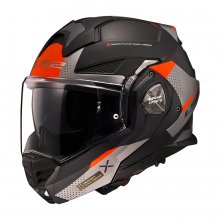 Κράνος Ανοιγόμενο LS2 Advant X Oblivion 901.20 Μαύρο Ματ / Πορτοκαλί