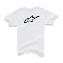 ΜΠΛΟΥΖΑ ΚΟΝΤΟΜΑΝΙΚΗ T-SHIRT ALPINESTARS AGELESS 2.0 CSF ΑΣΠΡΗ/ΜΑΥΡΗ