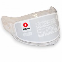 Ζελατίνα κράνους Shiro ALPHA 1839-00 ΔΙΑΦΑΝΗ