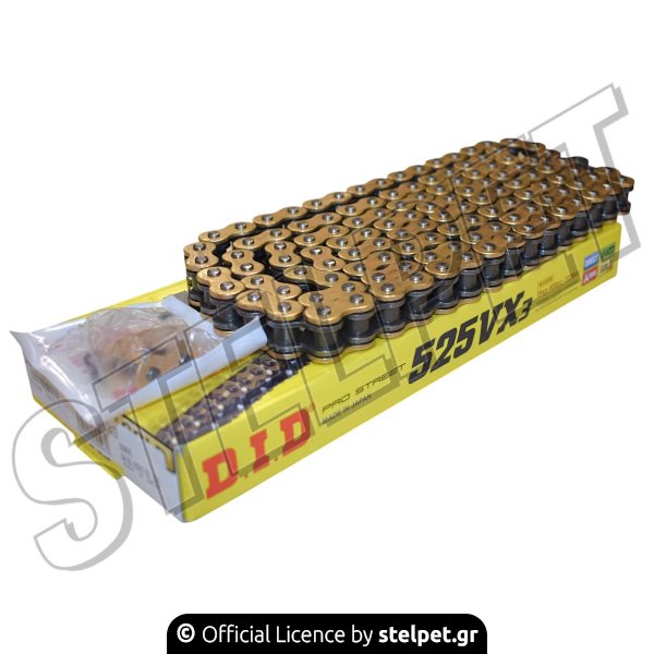 ΑΛΥΣΙΔΑ ΚΙΝΗΣ.DID 525VX G&B Χ 124