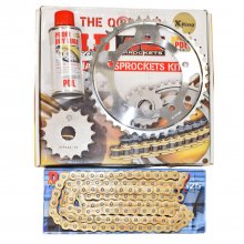 Αλυσιδογράναζα σετ DID JT+SPRAY Suzuki DL1000 V-Strom 02 ZVMXGG