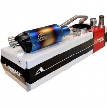 Εξάτμιση Kawasaki ΖΧ130 / Modenas X-CITE135 (013/1230 BLUE) APIDO Racing NEW GEN.