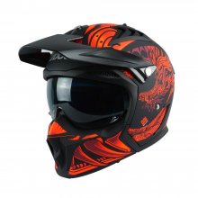 Κράνος Axxis Hunter SV ΟΝΙ Β5 Matt Κόκκινο