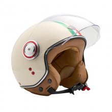 Κράνος Jet Beon B-110 Cream / Italia