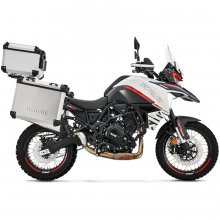 ΜΟΤΟΣΥΚΛΕΤΑ BENELLI TRK 702 X MOON GREY ΜΕ ΒΑΣΕΙΣ & ΒΑΛΙΤΣΕΣ