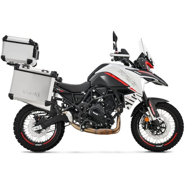 ΜΟΤΟΣΥΚΛΕΤΑ BENELLI TRK 702 X MOON GREY ΜΕ ΒΑΣΕΙΣ + ΒΑΛΙΤΣΕΣ