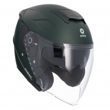 Κράνος jet Shiro CAPRI Ματ Πράσινο ECE 22.06