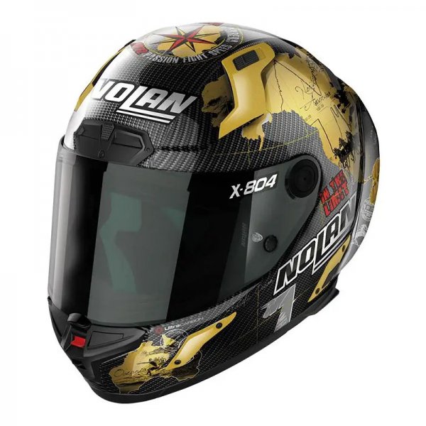 ΚΡΑΝΟΣ NOLAN X-804 RS CHECA GOLD 025 ECE 22.06 (S)