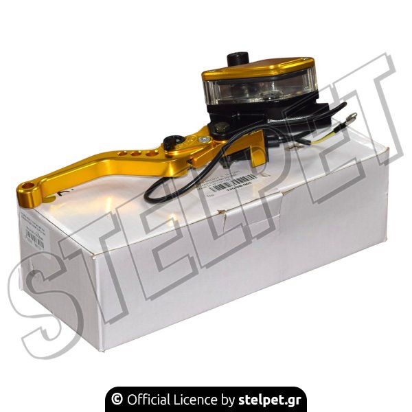 ΤΡΟΜΠΑ ΦΡΕΝΟΥ R ΤΡΙΓΩΝΗ ΜΕΓΑΛΗ ΔΙΑΦΑΝΗ ΡΥΘΜΙΖ. ΜΑΝΕΤΑ ΧΡΥΣΗ CNC