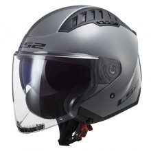 Κράνος jet LS2 600.1 COPTER II 22.06 Γκρι