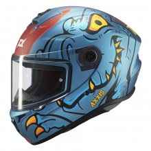 ΚΡΑΝΟΣ AXXIS FF112D DRAKEN S DINOTOON C7 ECE22.06 MATT ΜΠΛΕ