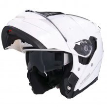 Κράνος Shiro Σπαστό (Flip Up) DISCOVER FF950 Άσπρο ECE 22.06