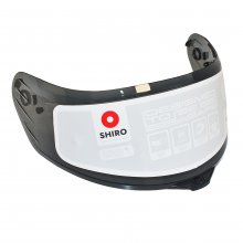 Ζελατίνα κράνους Shiro DISCOVER 1848-00 Φιμέ