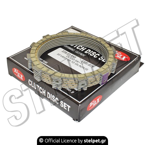 ΔΙΣΚΟΙ ΣΥΜΠΛΕΚΤΗ DL650 04>11 CDF376 JAPAN