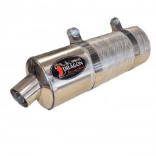Τελικό εξάτμισης universal  ΑΘΟΡΥΒΟ ΟΒΑΛ 250-300 Φ45 Dragon 
