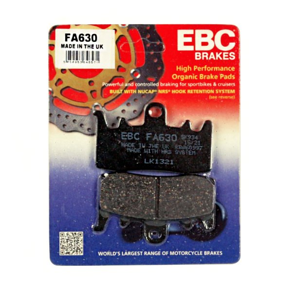 ΤΑΚΑΚΙΑ ΜΟΤΟ ΟΡΓΑΝΙΚΑ EBC FA630