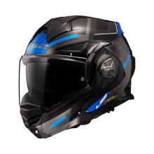 Κράνος Ανοιγόμενο LS2 Advant X Spectrum 901.21 Μαύρο/Τιτάνιο/Μπλε