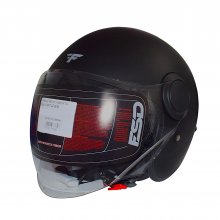 Κράνος Open face / jet  611 Μαύρο Ματ 22.06 FSD