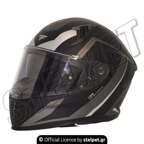 ΚΡΑΝΟΣ FULL FACE FSD 910 ΕΣΩΤ ΖΕΛΑΤ 22.06 CEMENT GREY 2XL