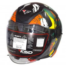 Κράνος open face / jet FSD 760 POISON ΖΟΥΓΚΛΑ 22.06 Multicolor