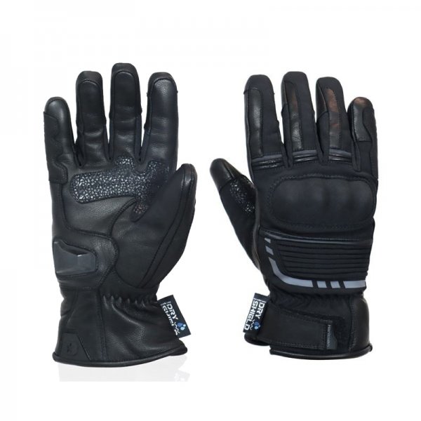 Γάντια μηχανής Χειμερινά Harisson LONDON Μαύρα