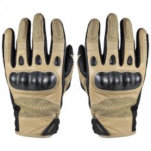 Γάντια μηχανής Harisson Spy Evo καφέ