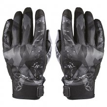 Γάντια μηχανής Harisson Score Entry μαύρα - γκρι