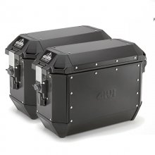 ΜΠΑΓΚΑΖΙΕΡΕΣ ΖΕΥΓΟΣ ALASKA TREKKER 36 NEW MONOKEY ΑΛΟΥΜΙΝΙΟ ΜΑΥΡΟ GIVI ALA36BPACK2