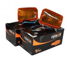 Φλας εμπρός Honda GLX 50 χρώμιο Everestt