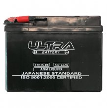 Μπαταρία μηχανής YTR4A BS με υγρά Ultra Battery