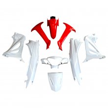 Κοστούμι Modenas Kriss 125 EFI (INJECTION) Κόκκινο / Άσπρο