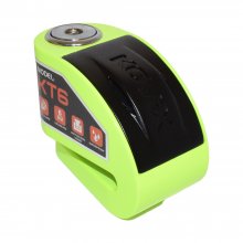 Κλειδαριά δισκόφρενου με συναγερμό Kovix KT-6 πράσινη 6MM