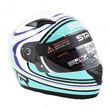 Κράνος παιδικό Full Face STR J1-JOY  Με Γραφικά Πολύχρωμο