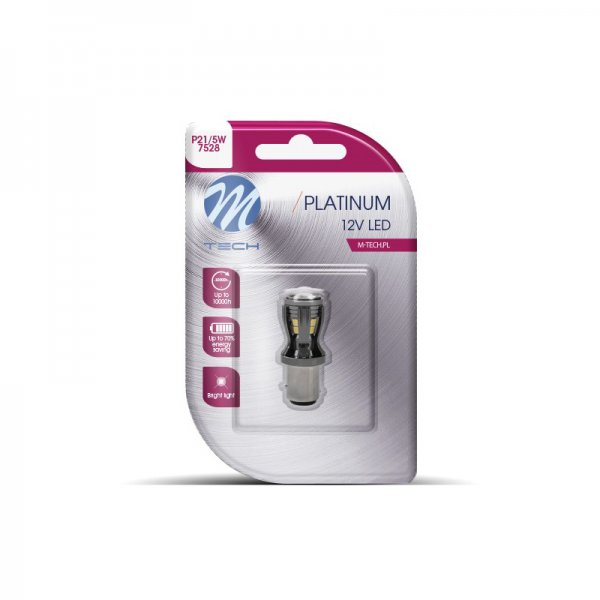 ΛΑΜΠΑ STOP 21/5W 12/24V LED ΛΕΥΚΟ BAY15d 3,0W 14xSMD2835 CAN-BUS BLISTER