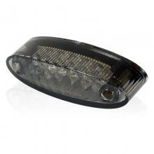 Φανάρι στοπ μίνι oval universal Chaft IN859 φιμέ