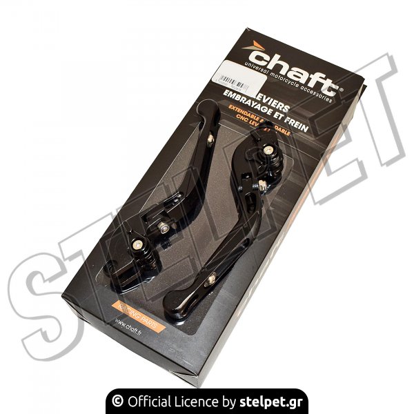 ΜΑΝΕΤΑ ΣΥΜΠΛΕΚΤΗ & ΦΡΕΝΟΥ CHAFT SPORT BLACK MAT LEMN05