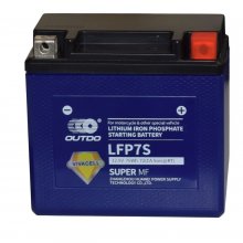 Μπαταρία OUTDO ΛΙΘΙΟΥ LFP7S (YTZ7S-BS)