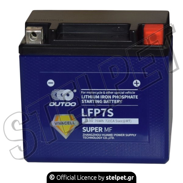 ΜΠΑΤΑΡΙΑ OUTDO ΛΙΘΙΟΥ LFP7S (YTZ7S-BS) HUAWEI