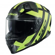 Κράνος LS2 Vector II FF811 Strong Fluor Κίτρινο Carbon 22.06