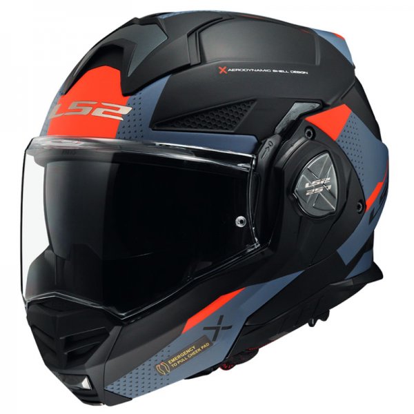 ΚΡΑΝΟΣ ΑΝΟΙΓΩΜΕΝΟ LS2 901.20 ADVANT X OBLIVION 22.06 MATT BLACK/BLUE XL