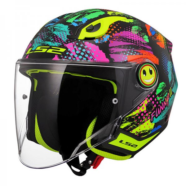 ΚΡΑΝΟΣ LS2 O/F 622 ECE 22.06 JUN. JOY BLACK M