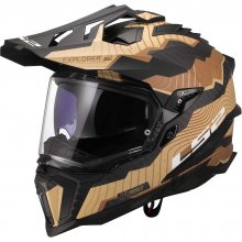 Κράνος LS2 MX701 END CARBON EXPLORER TRICK 22.06 BROWN SAND