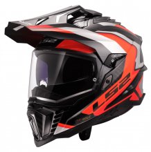 Κράνος LS2 MX701 END CARBON EXPLORER FRONTIER II 22.06 Πορτοκαλί