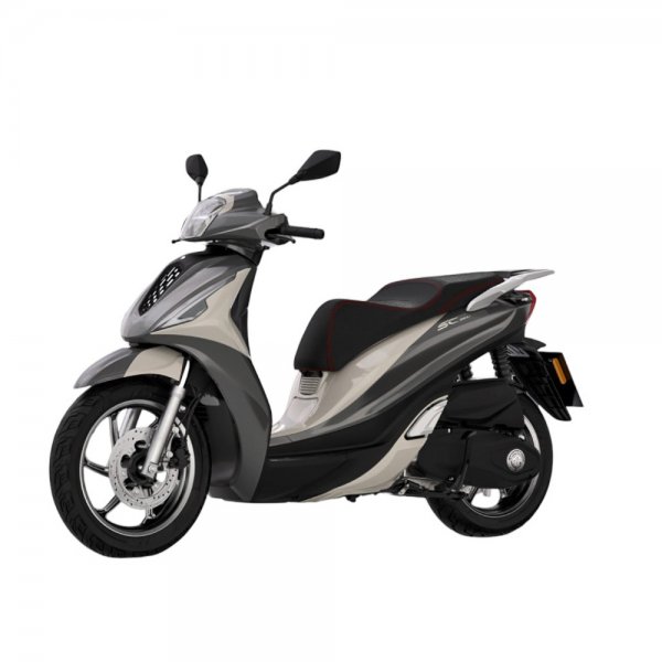 ΜΟΤΟΣΙΚΛΕΤΑ SCOOTER MORBIDELLI SC125LX E5 ABS GREY 16''/14''