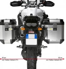 Βάσεις πλαϊνών βαλιτσών Givi PL2119CAM Yamaha XT1200ZE '14 Super Tenere
