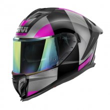 Κράνος Givi H50.3 Vision black/titan/fucsia (Pinlock Included)