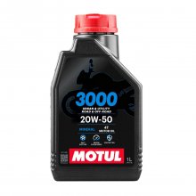Λάδι 20W50 4T Motul 3000 1lt