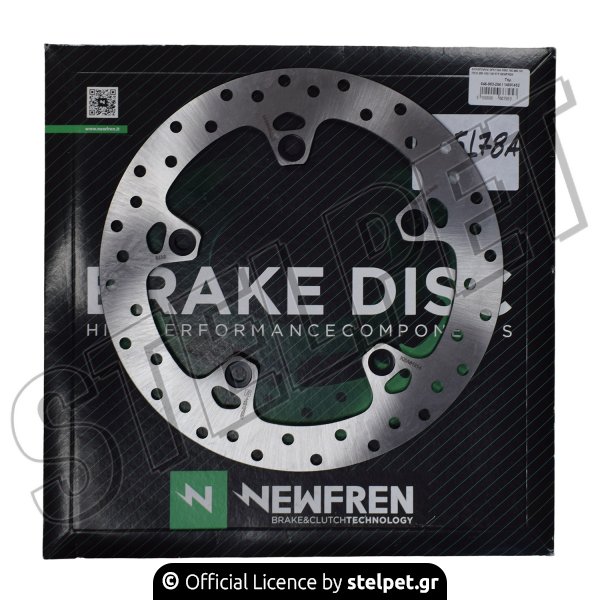 ΔΙΣΚΟΠΛΑΚΑ DF5178A F650 700 800 GS ΠΙΣΩ 265-160-136 5ΤΡ NEWFREN